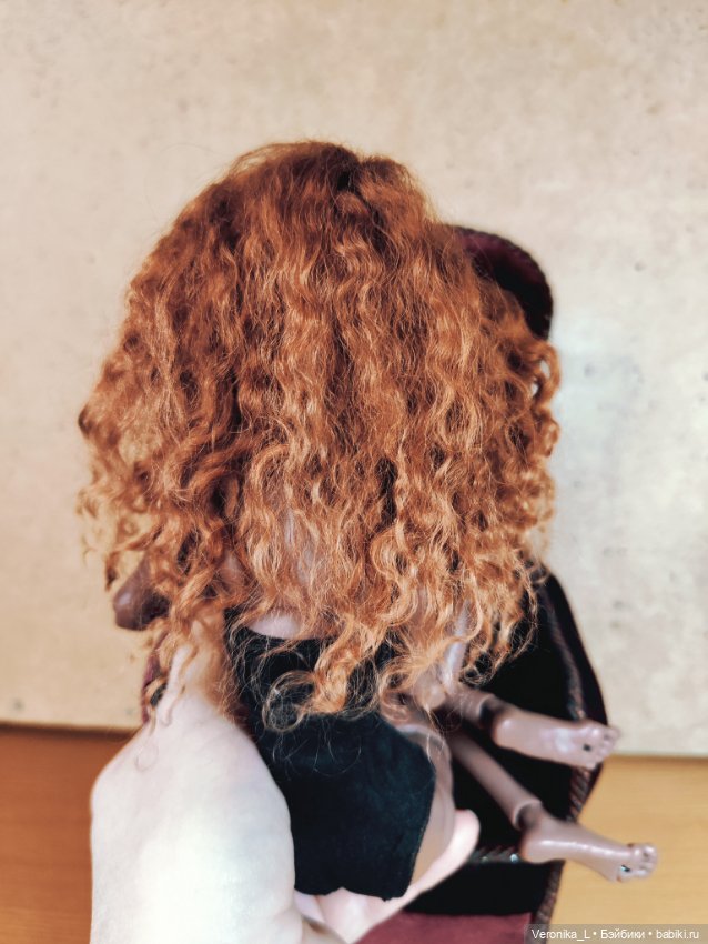 Парик для БЖД куклы на 10,5 см (фото 6)