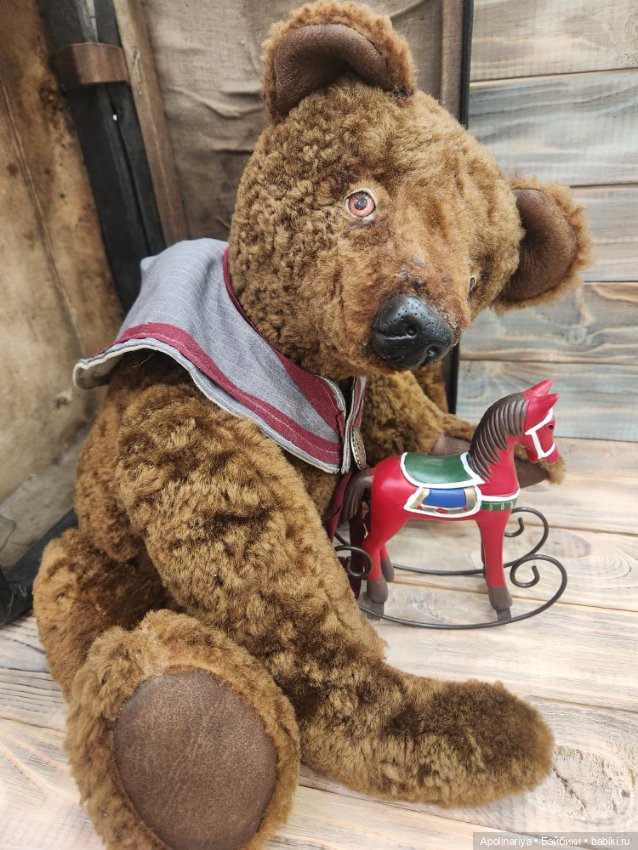 Расмус мишка-тедди 50 см — Авторские игрушки (фото 2)