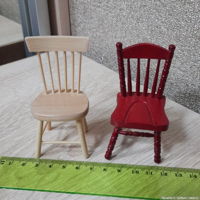 Стульчики для кукол — Аксессуары для кукольных фотосессий (фото 3)