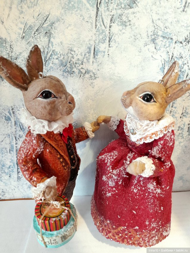 Кролики — Авторские игрушки (фото 9)