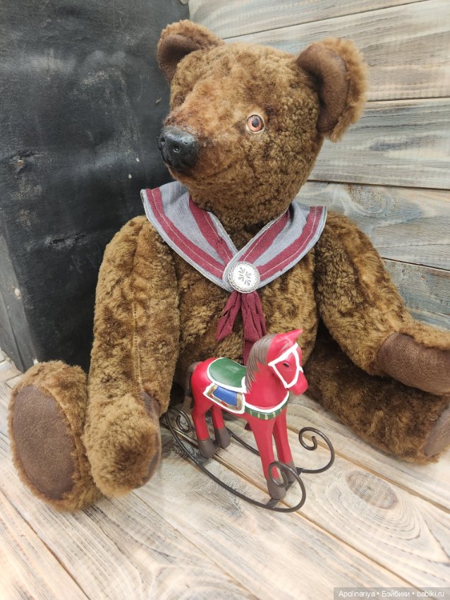 Расмус мишка-тедди 50 см — Авторские игрушки (фото 8)