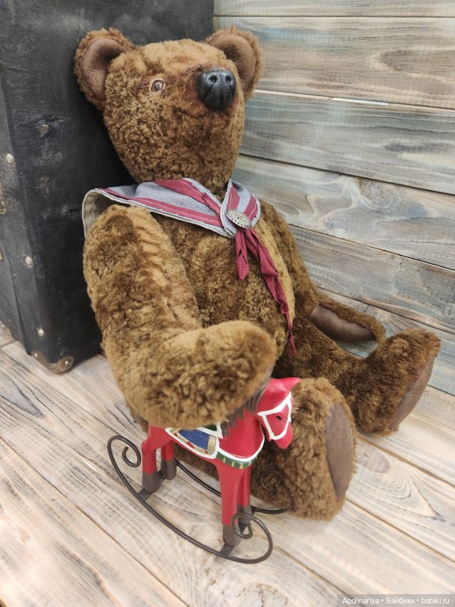 Расмус мишка-тедди 50 см — Авторские игрушки (фото 5)