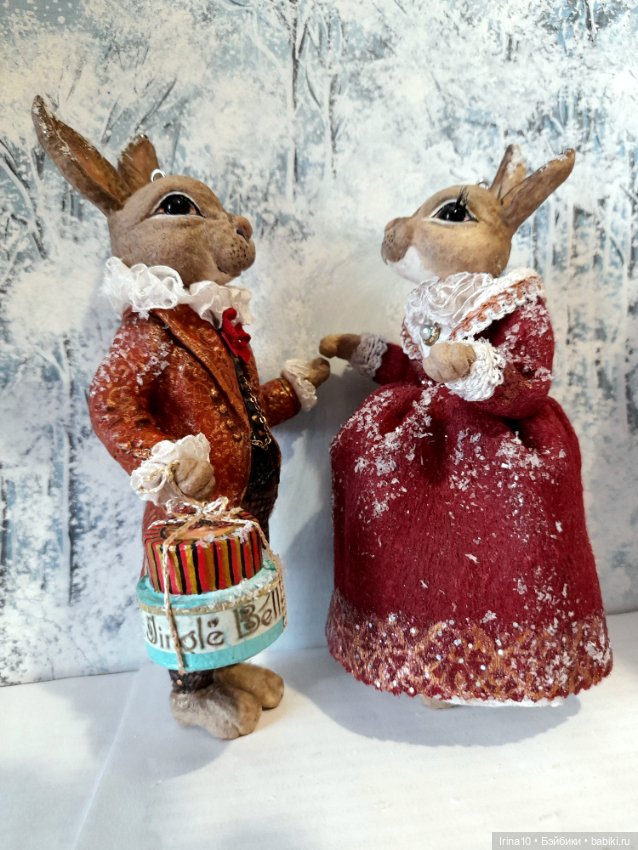 Кролики — Авторские игрушки (фото 8)