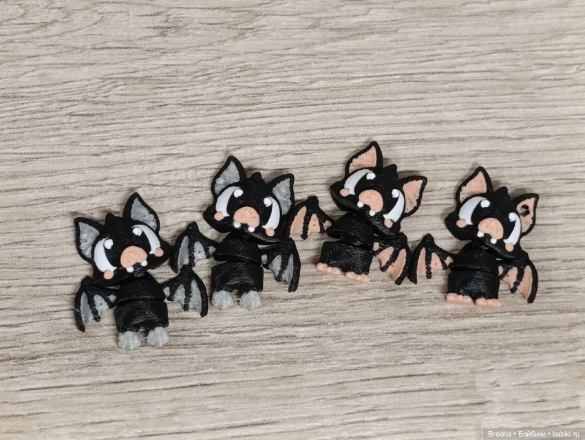 Микрозвери: летучие мыши — Коллекционные фигурки (фото 2)