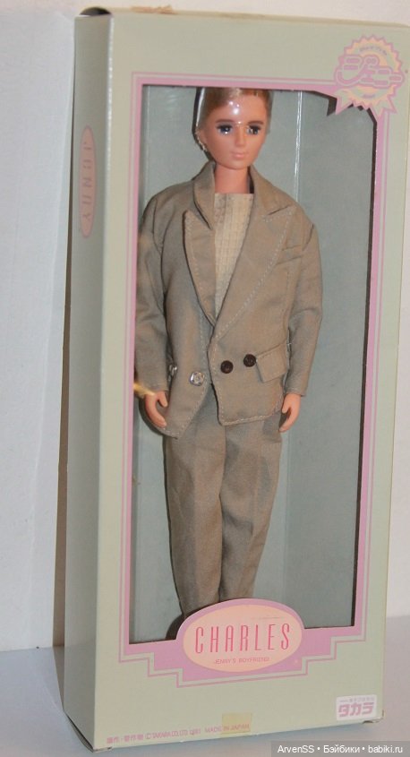 Винтажный парень Дженни Шарль (Чарльз) компании Такара