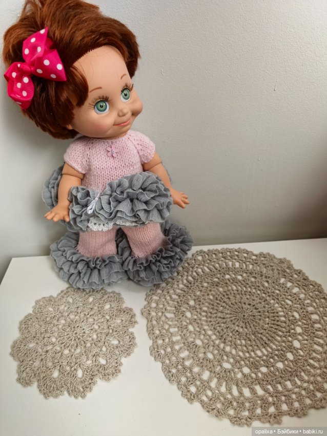 Салфетки для кукольного интерьера (фото 8)