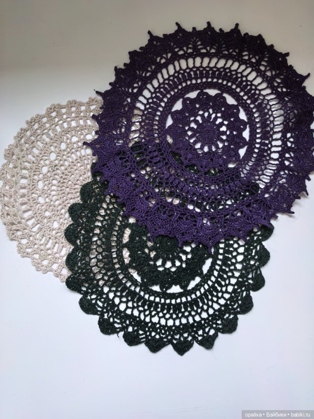 Салфетки для кукольного интерьера