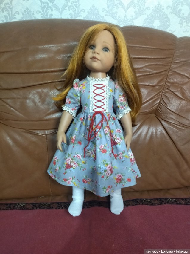 Скидка! Платье для куклы Готц, Цвергназе и им подобным (фото 2)