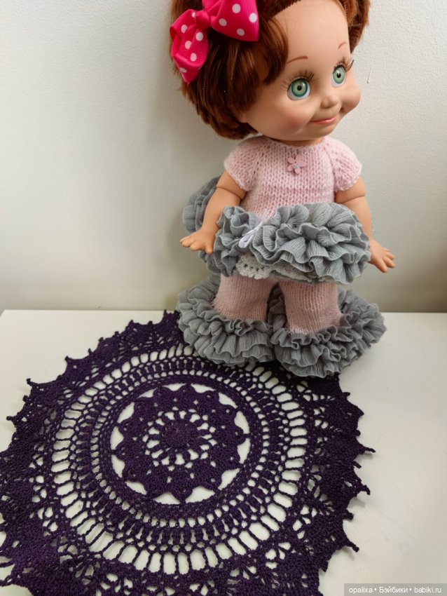 Салфетки для кукольного интерьера (фото 4)