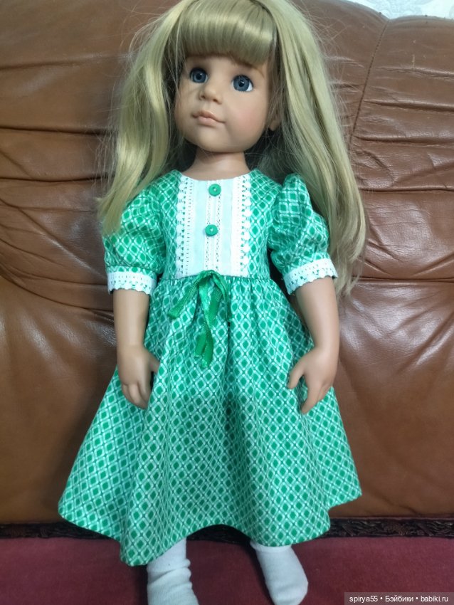 Скидка! Платье для куклы Готц, Цвергназе и им подобным (фото 5)