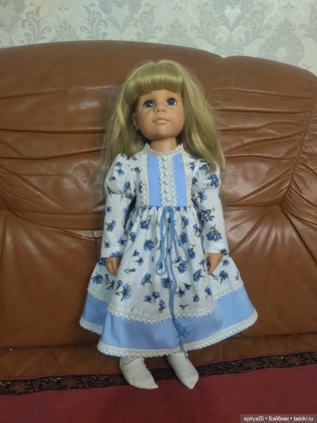 Скидка! Платье для куклы Готц, Цвергназе и им подобным (фото 6)