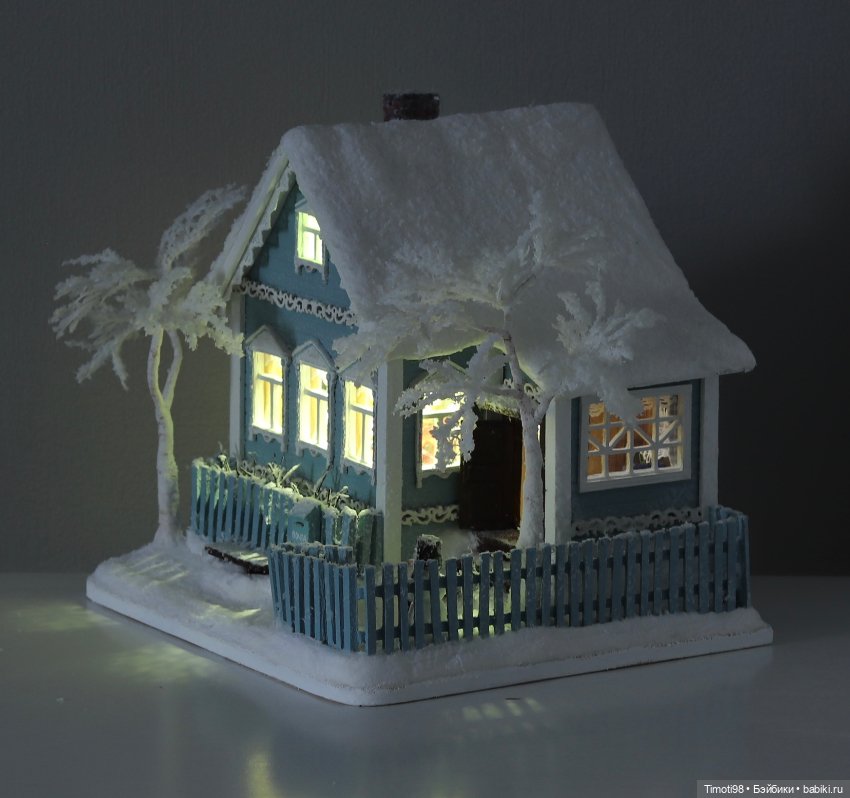 «Зимний домик» — Домики для кукол (фото 2)