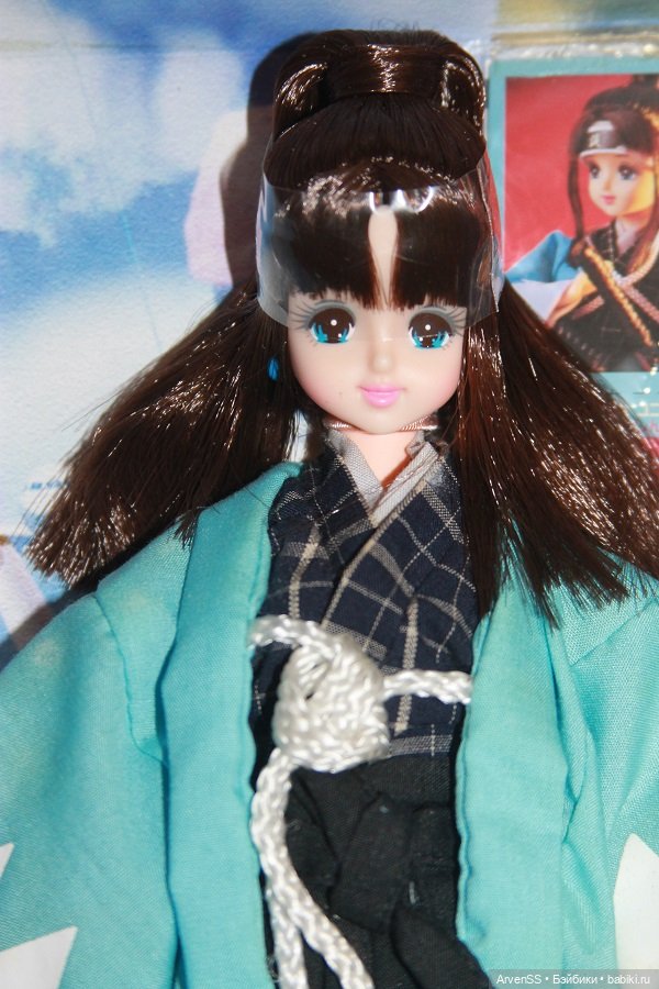 Марин Calendar Girls из серии 2002 Uniforms of History (January - Samurai) компании Такара (фото 3)