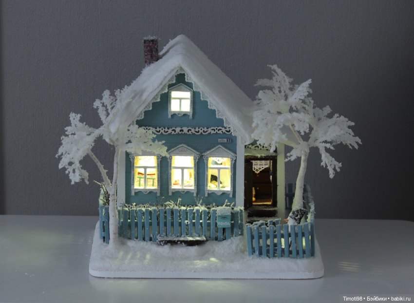 «Зимний домик» — Домики для кукол (фото 3)