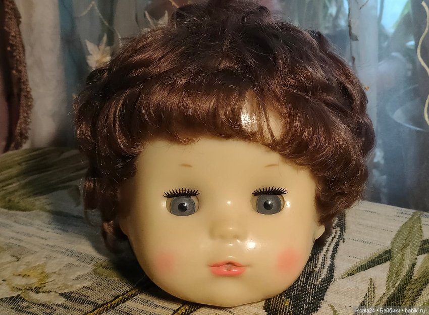 Кукла СССР Вика флиртушка. Голова, запчасть