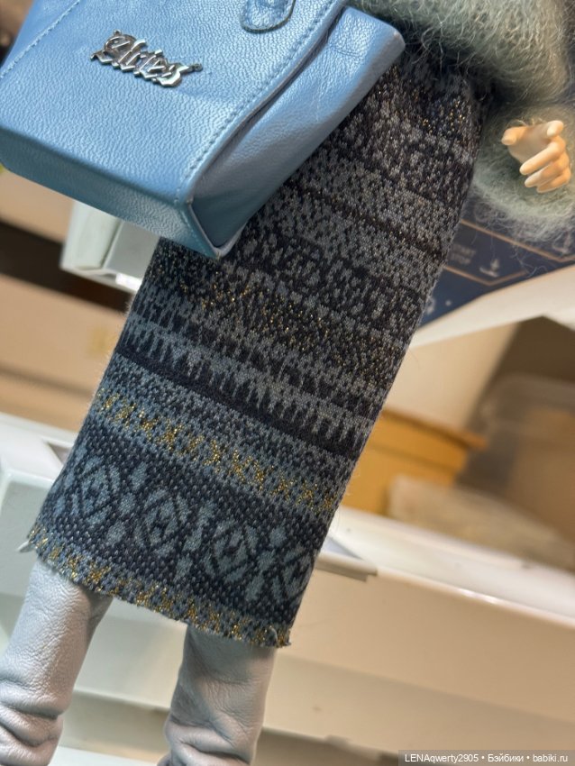 Кофточка с трикотажной юбочкой для Элли (JRdolls) (фото 6)