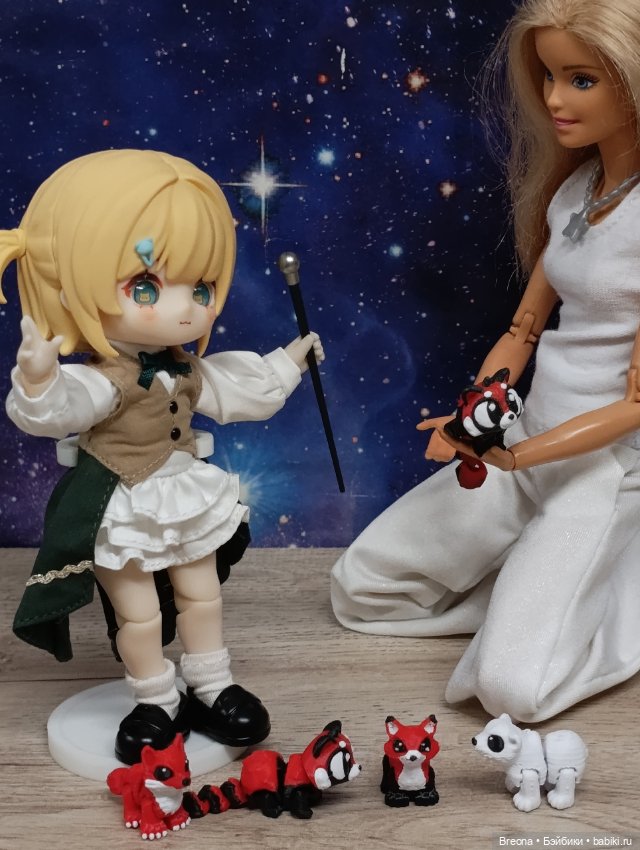 Микрозвери: лиса, белый медведь, красная панда (фото 3)