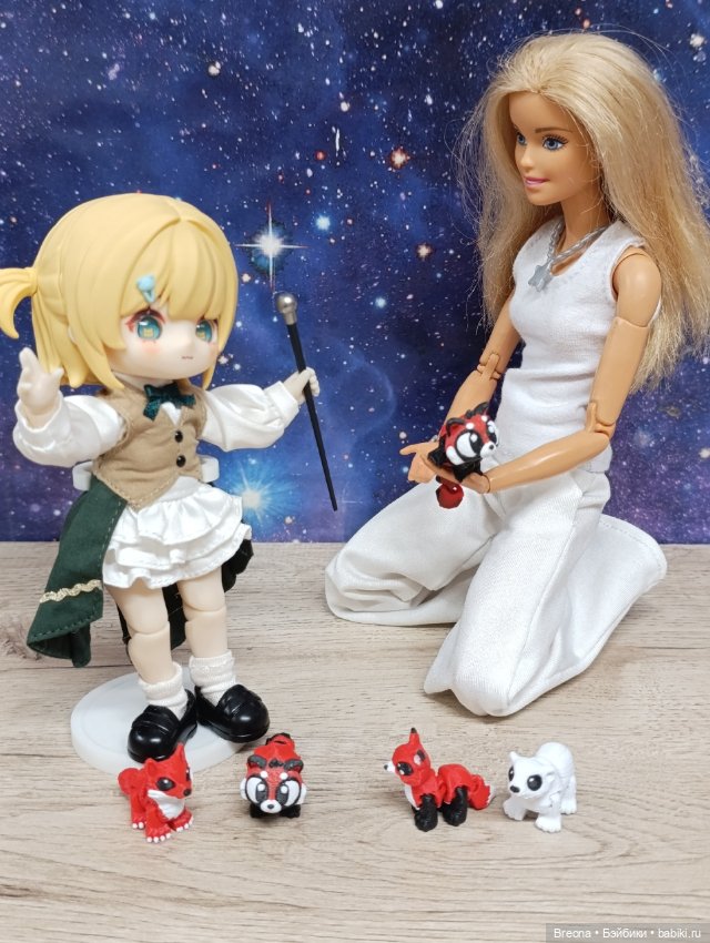 Микрозвери: лиса, белый медведь, красная панда (фото 4)