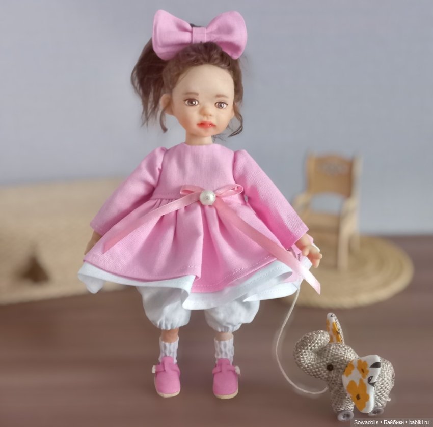 Куколка в смешанной технике 🌺 (фото 5)