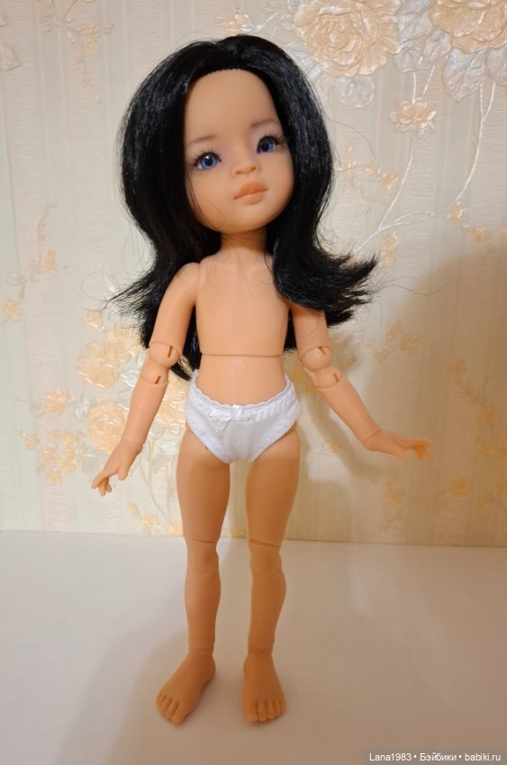 Милая брюнетка — ООАК (кастом куклы) (фото 2)