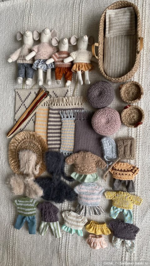 Семейка мышек от bunnylaps