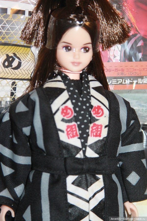 Кисара Calendar Girls из серии 2002 Uniforms of History (August - Firefighter) компании Такара (фото 5)