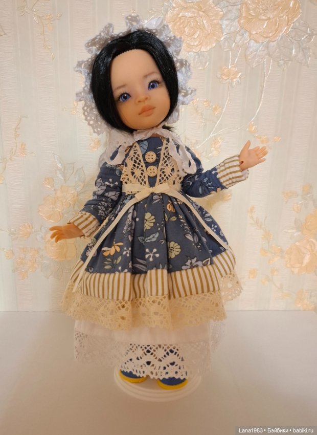 Милая брюнетка — ООАК (кастом куклы)