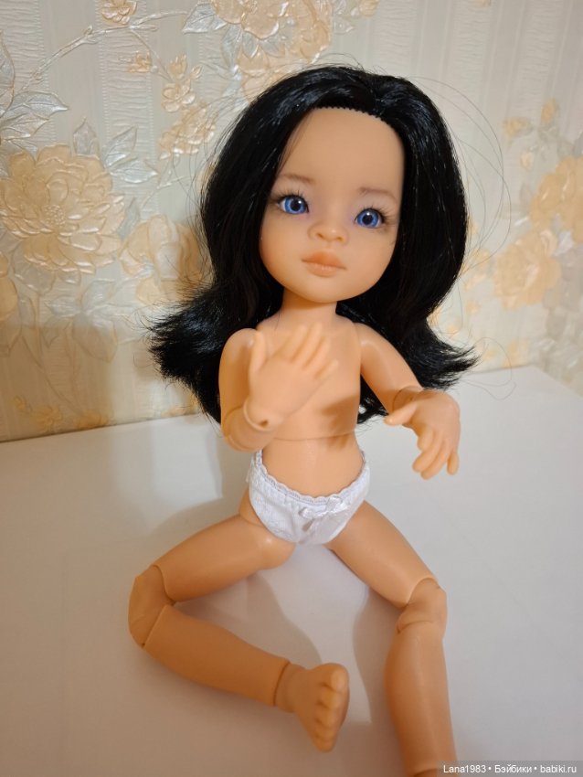 Милая брюнетка — ООАК (кастом куклы) (фото 3)