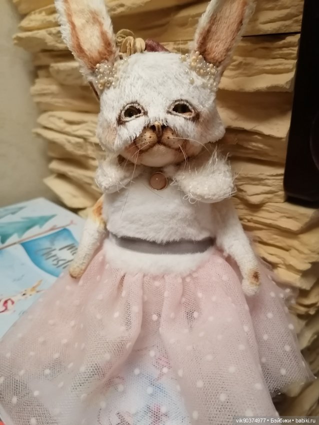 Серьезная кошечкаТедди — Авторские игрушки