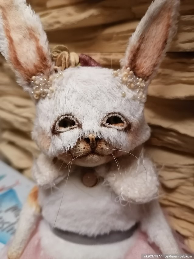 Серьезная кошечкаТедди — Авторские игрушки