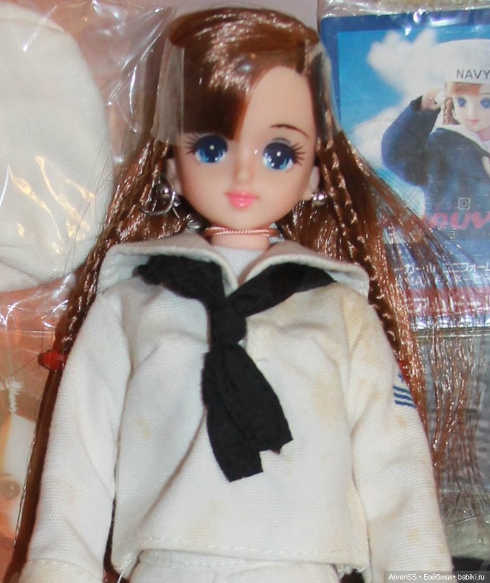 Марин Calendar Girls из серии 2002 Uniforms of History (July - Navy) компании Такара (фото 6)