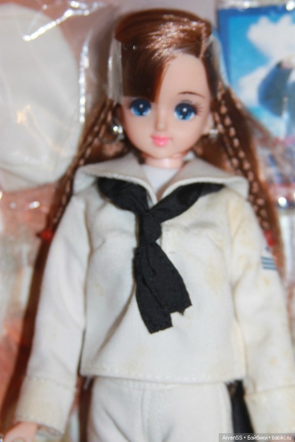 Марин Calendar Girls из серии 2002 Uniforms of History (July - Navy) компании Такара (фото 3)