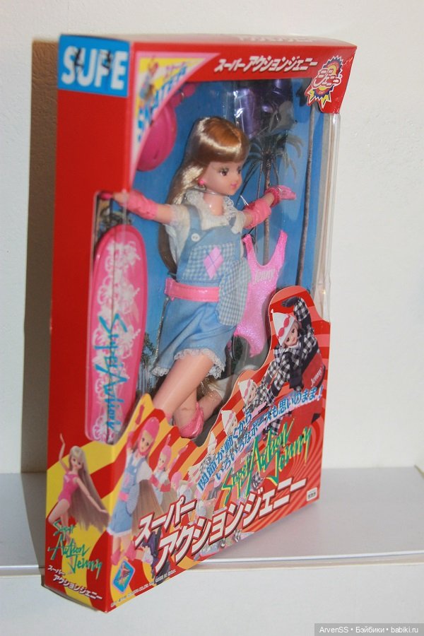 Винтажная Takara Super Action Jenny Doll Skater Version SAJ (фото 3)