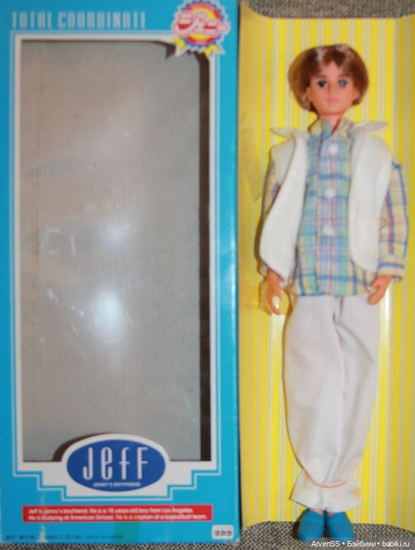 Винтажный парень Дженни Джефф компании Такара (фото 4)