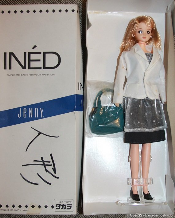 Редкая винтажная INED Jenny компании Такара