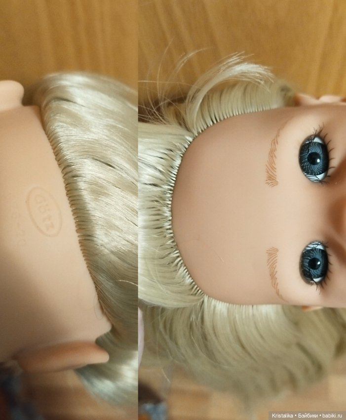 Голова Ханны балерины 50см Готц Gotz (фото 5)