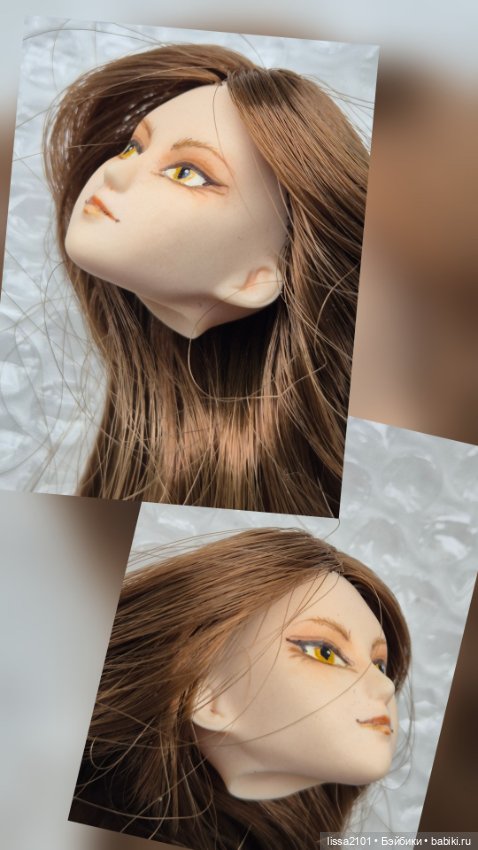 Голова Volks прошитая — Части шарнирных кукол (не BJD) (фото 10)