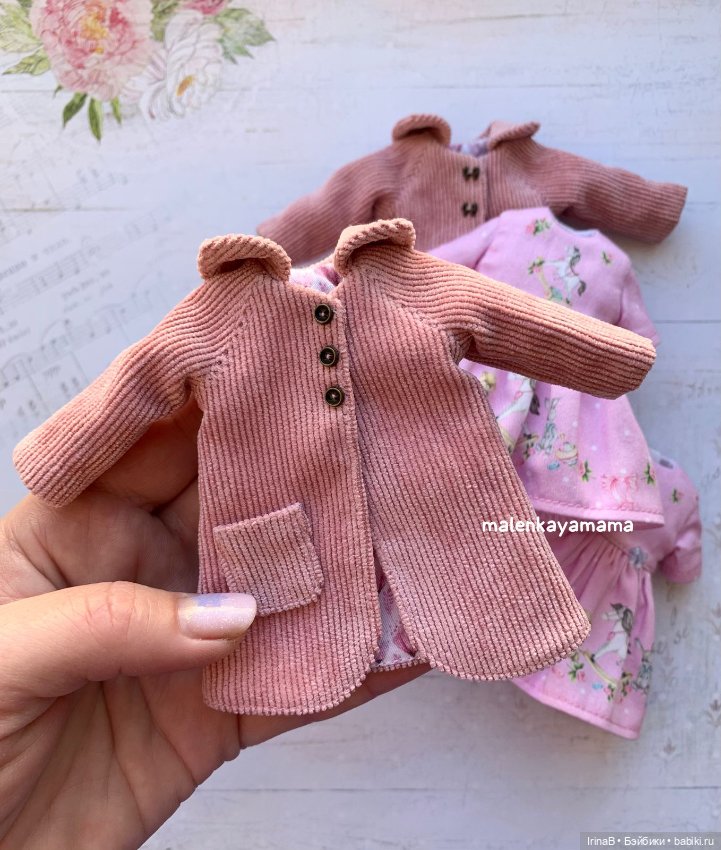 Пальто и платье для девочек Монст (Monst doll) (фото 2)