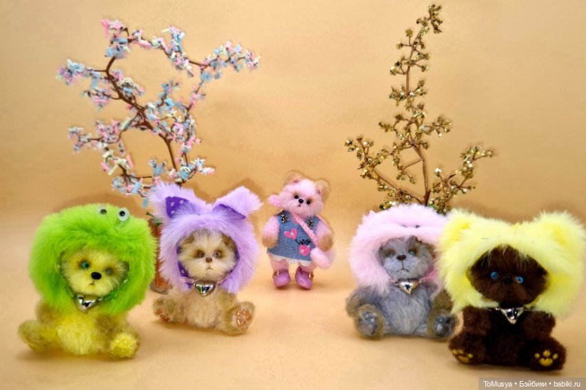 Маша и 4 "антимедведя " — Коллекционные фигурки (фото 2)