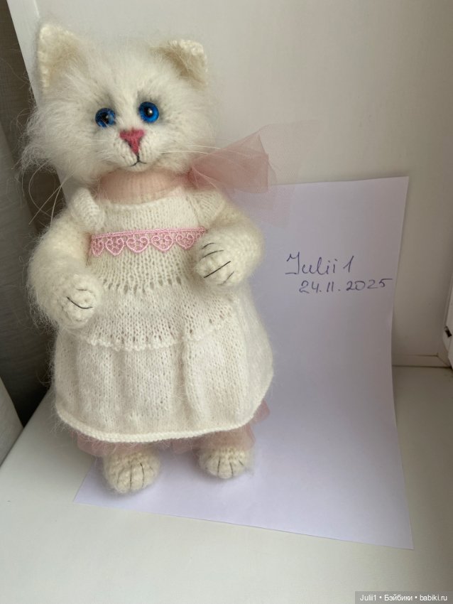 Кошечка ручной работы — Авторские игрушки