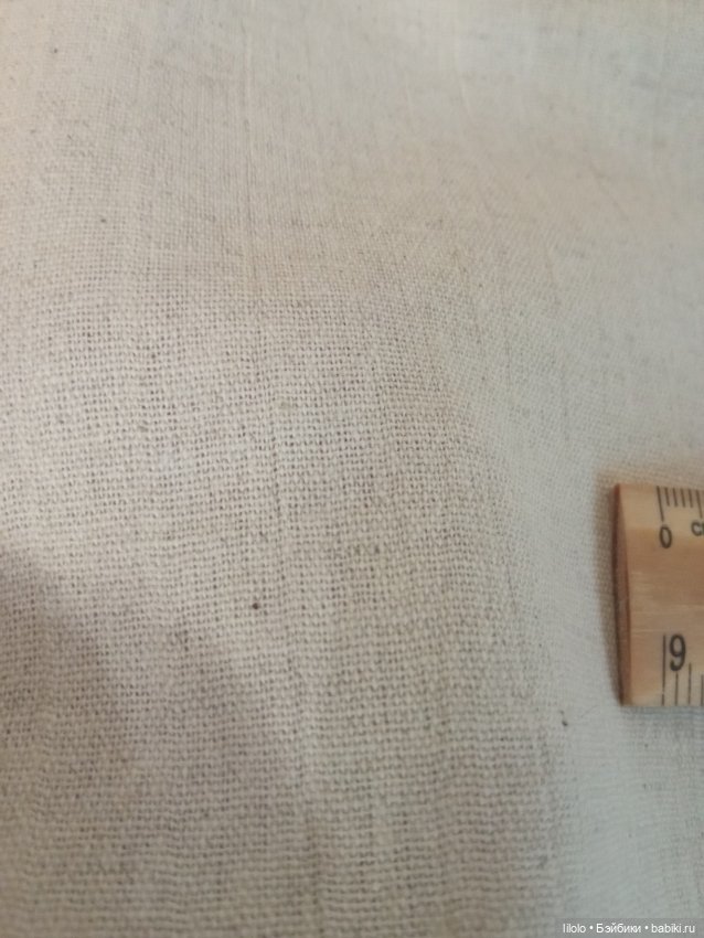 Лот льна и полульна для кукольного рукоделия (фото 3)