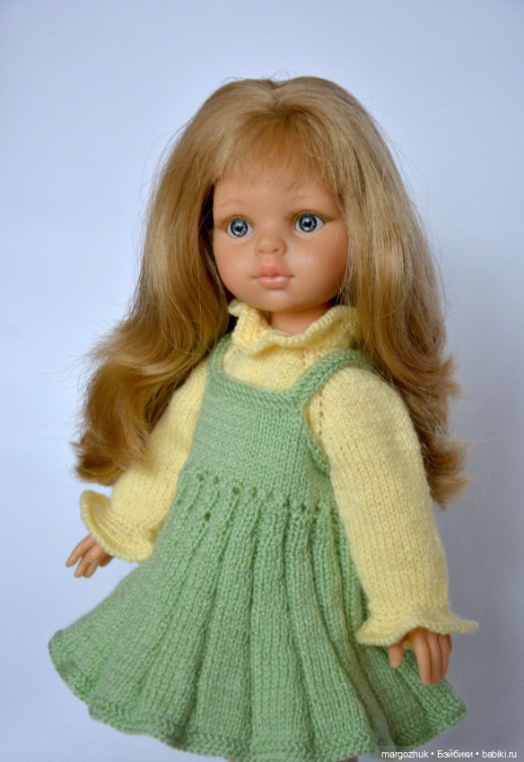 Комплект «Весенняя полянка» на кукол Paola Reina, Minouche и других подобного размера (фото 7)