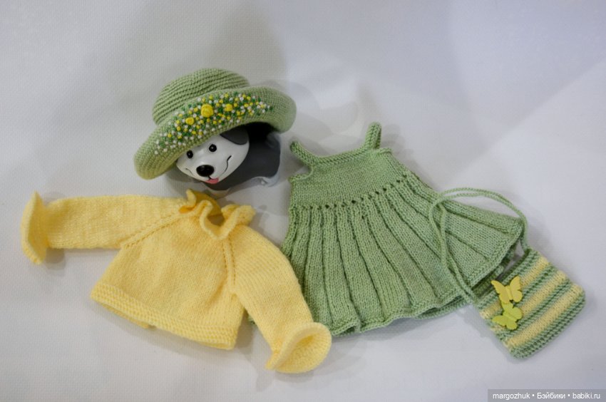 Комплект «Весенняя полянка» на кукол Paola Reina, Minouche и других подобного размера (фото 8)