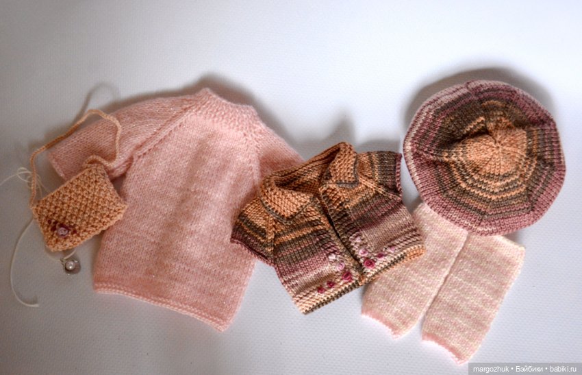 Комплект «Пастила в шоколаде» на кукол Paola Reina, Minouche и других подобного размера (фото 8)