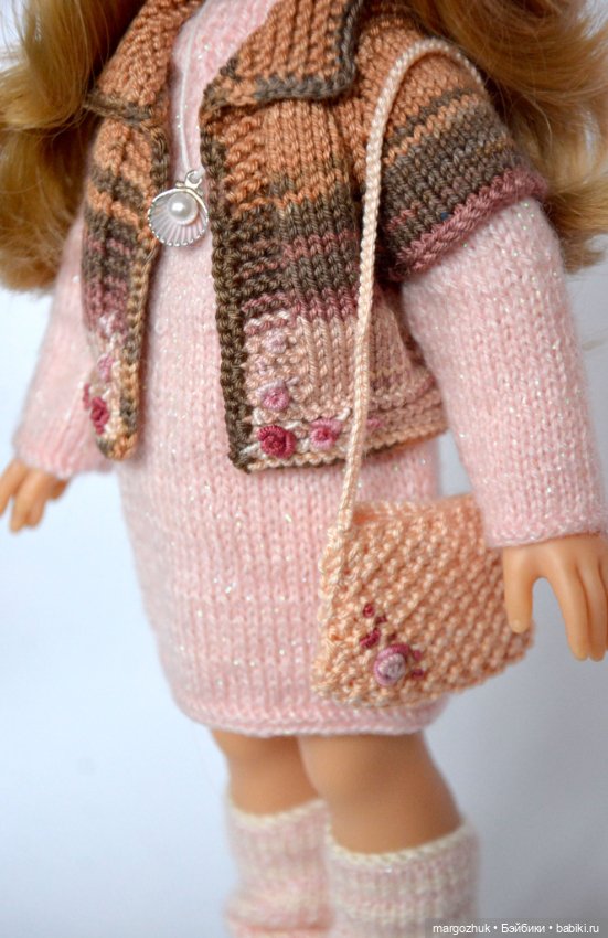 Комплект «Пастила в шоколаде» на кукол Paola Reina, Minouche и других подобного размера (фото 5)