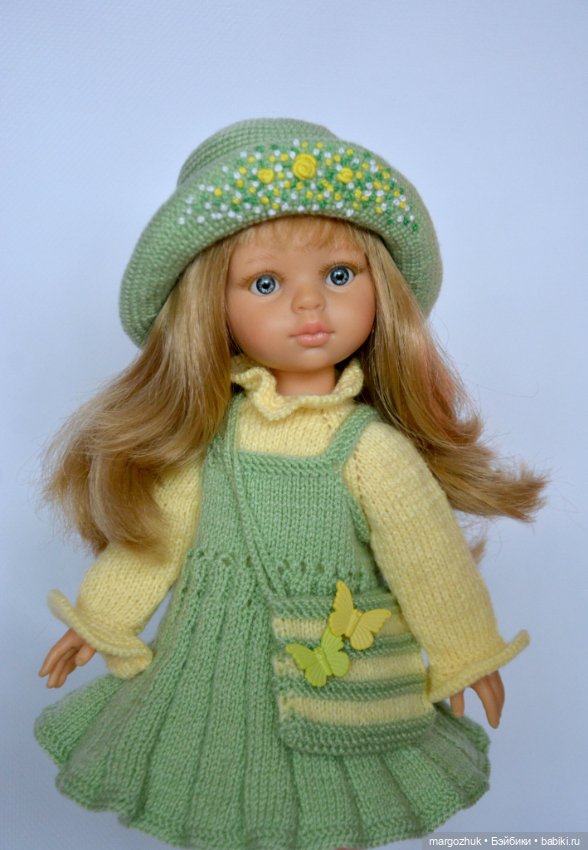 Комплект «Весенняя полянка» на кукол Paola Reina, Minouche и других подобного размера (фото 5)