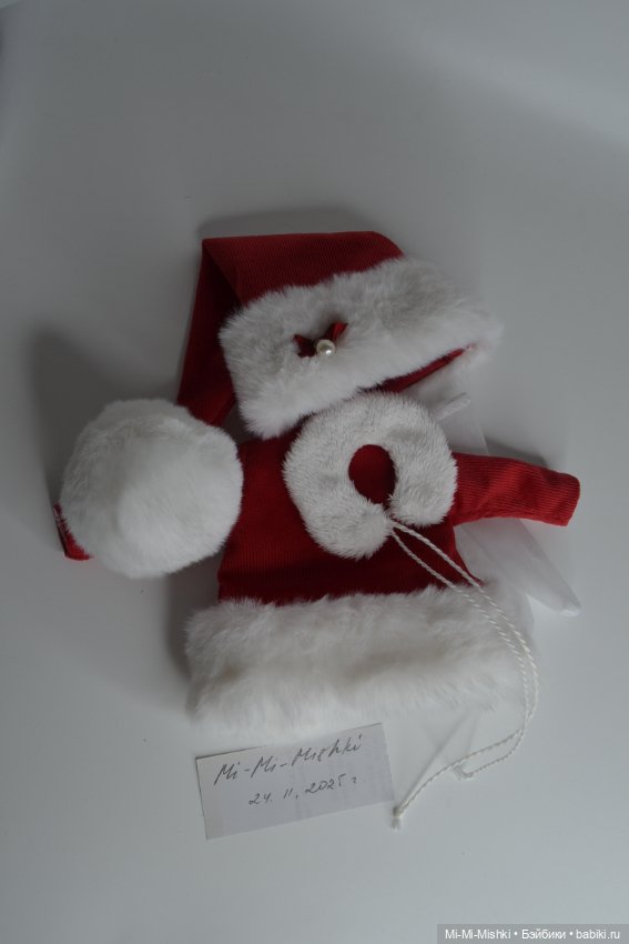 Новогодний наряд "Санта" для Паола Рейна (фото 6)