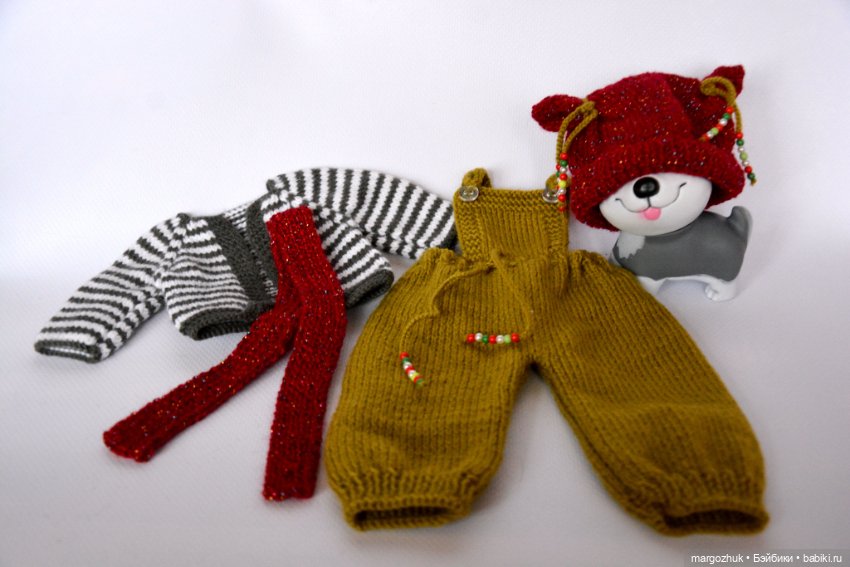 Комплект «Весёлый гномик» на кукол Paola Reina, Minouche и других подобного размера (фото 8)