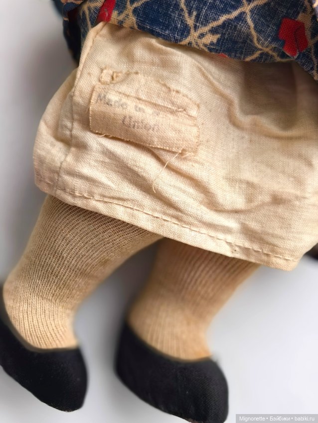 Антикварная артельная кукла Нева (фото 7)