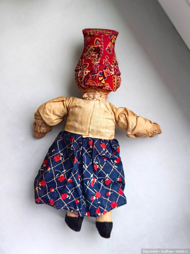Антикварная артельная кукла Нева (фото 10)